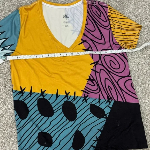 Disney - Nightmare Before Christmas Sally V-Neck Women Top - Picture 6 of 7